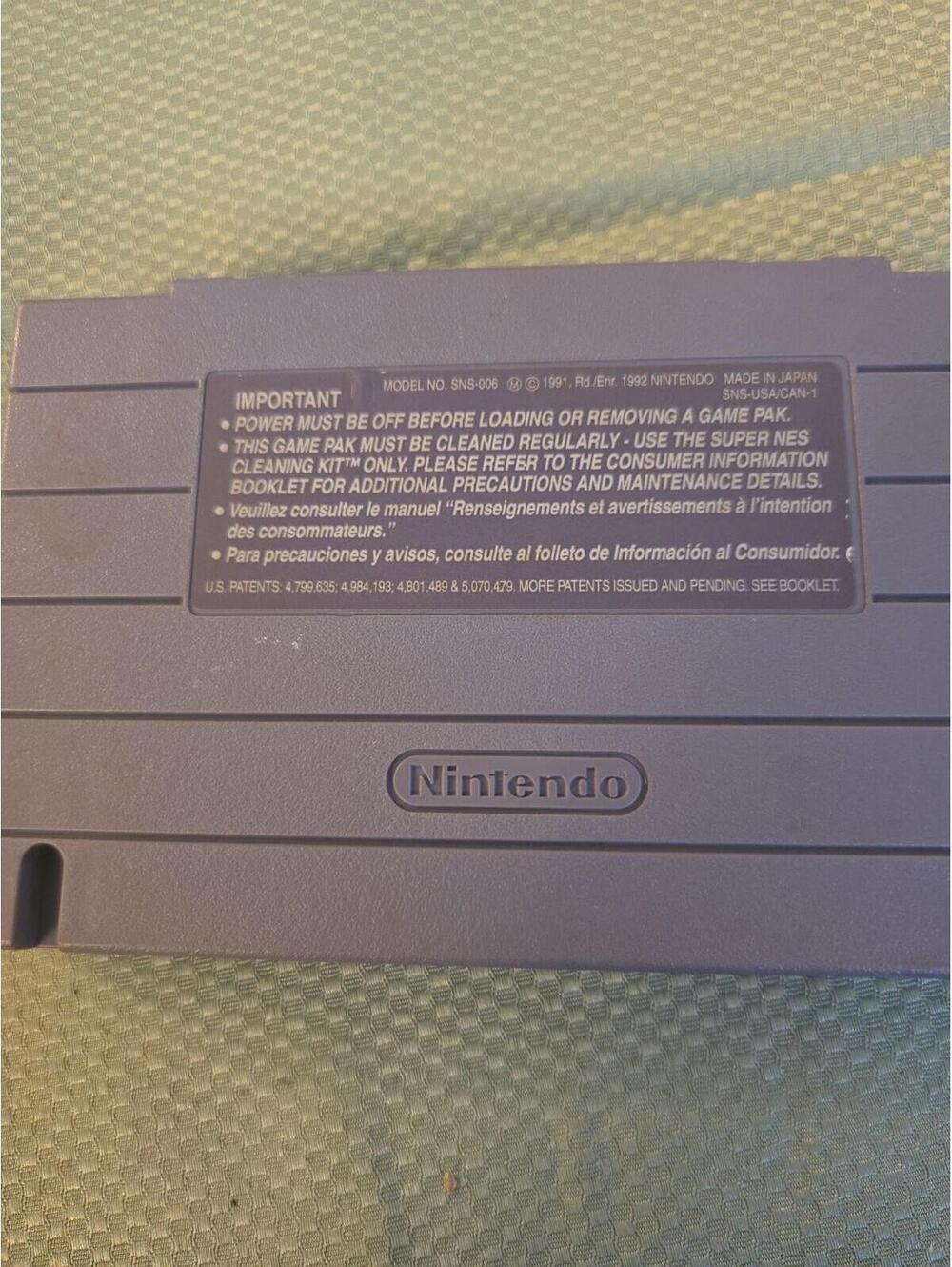 Virtual Bart - Super Nintendo Entertainment System (SNES) Video Game Cartridge - Picture 2 of 3